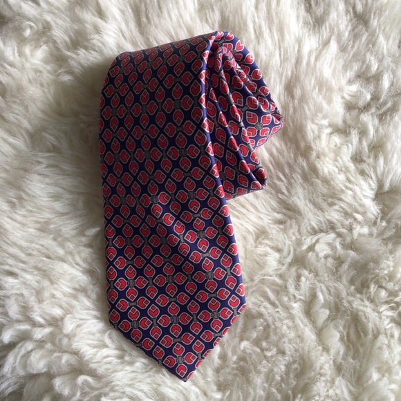 Hermes Paris 100% Silk Tie Made in France 7271 MA - Picture 8 of 16